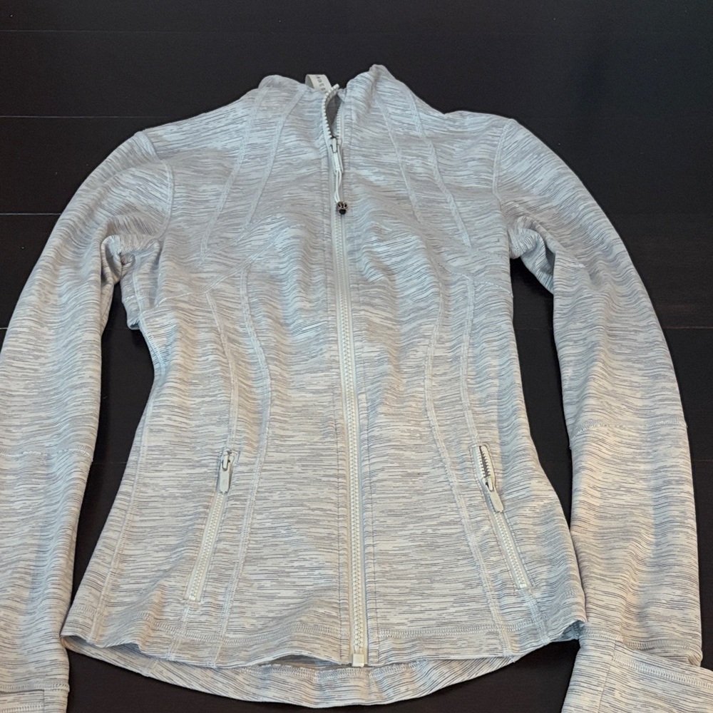 Gray Lululemon define jacket